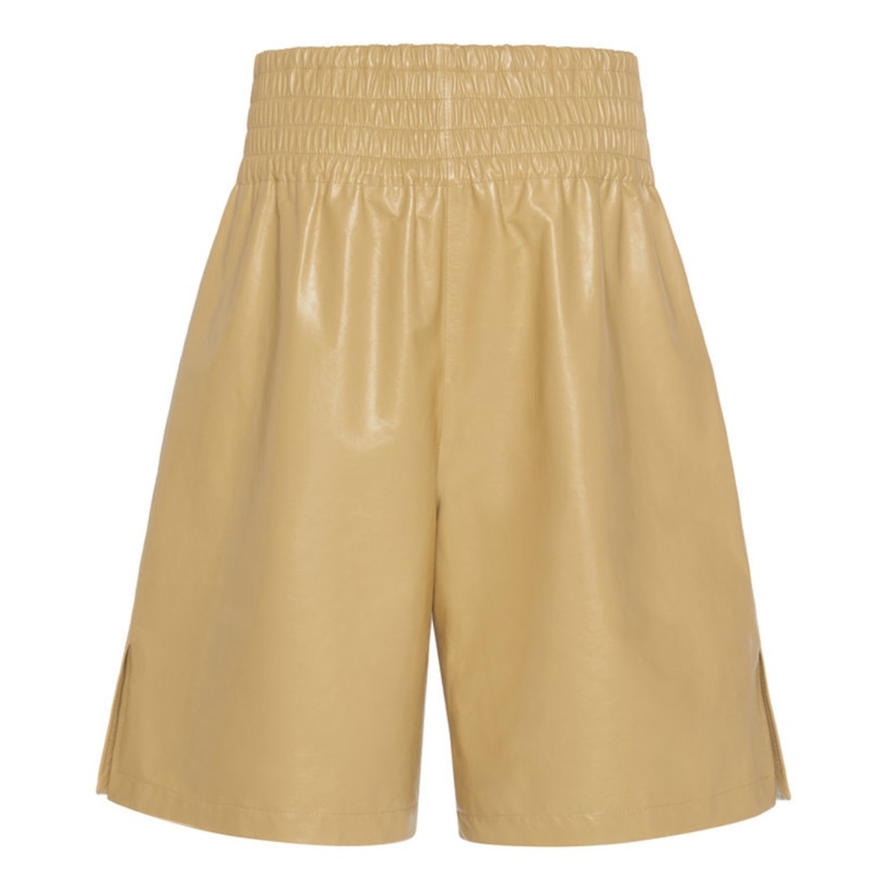 Bottega Veneta  Leather Shorts Size 40 $2440 NWT